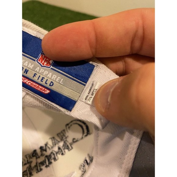 New England Patriots hat cap snap back white retro Y2K Tom Brady Reebok 2011 - Picture 12 of 12